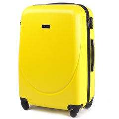 Средний чемодан Wings M, желтый цена и информация | Чемоданы, дорожные сумки | kaup24.ee