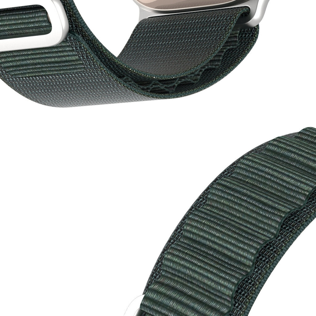 Dux Ducis Velcro Sports Strap GS Version, Green hind ja info | Nutikellade ja nutivõrude tarvikud | kaup24.ee