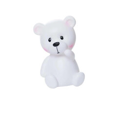 Lauavalgusti LED Bear, valge, 12 cm x 7 cm цена и информация | Детские светильники | kaup24.ee