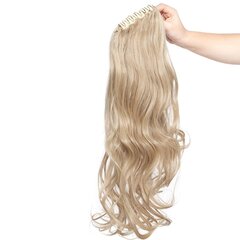 Искусственные волосы Accessories, светлые волосы на заколке, 45 см цена и информация | Аксессуары для волос | kaup24.ee