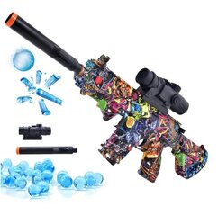 Водные желейные шарики и пушковый электрический пистолет цена и информация | Развивающий мелкую моторику - кинетический песок KeyCraft NV215 (80 г) детям от 3+ лет, бежевый | kaup24.ee