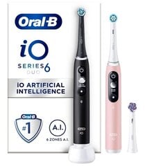 Oral-B iO Series 6, черный цена и информация | Электрические зубные щетки | kaup24.ee