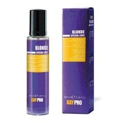 KayPro Brightening SERUM BLONDE – Светлые, обесцвеченные и мелированные волосы – 100 мл цена и информация | Маски, масла, сыворотки | kaup24.ee