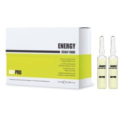 KayPro Energizing LOTION ENERGY – Слабые, тонкие волосы – 12 ампул по 10 мл цена и информация | Средства для укрепления волос | kaup24.ee