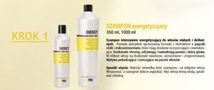 Energiat andev šampoon nõrkadele õhukestele juustele KayPro, 350 ml hind ja info | Šampoonid | kaup24.ee
