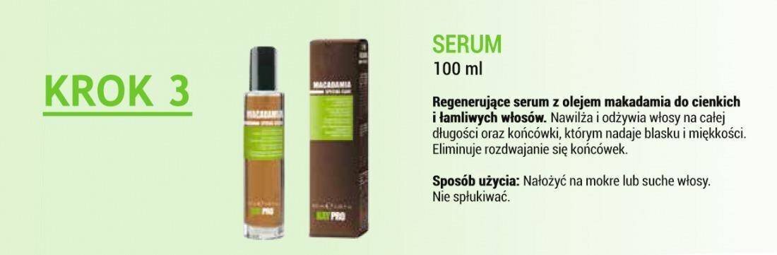 Taastav seerum makadaamiaõliga habrastele juustele KayPro, 100ml цена и информация | Maskid, õlid, seerumid | kaup24.ee