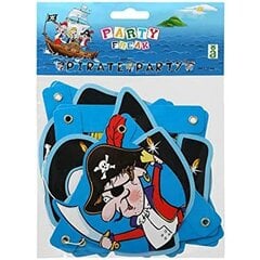 Подвесной декор Pirates! PIRATE PARTY 144 cm цена и информация | Гудки для вечеринки Clown Face (4шт.) | kaup24.ee