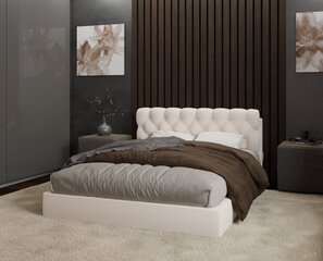 Queen voodi, 120x200cm, valge hind ja info | Voodid | kaup24.ee