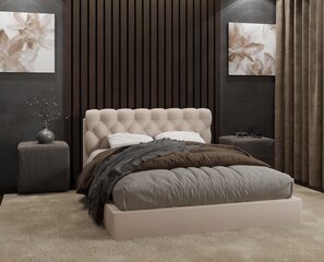 Кровать QUEEN + Sapnas 2 XL, 140x200см, песочный цена и информация | Кровати | kaup24.ee