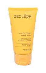 Toitev kätekreem Decleor Aroma Comfort Creme Mains Nutrrit Et Protege 50 ml hind ja info | Kehakreemid, losjoonid | kaup24.ee