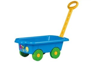 Тележка с ручкой, цвет: синий цена и информация | Игрушки для малышей | kaup24.ee