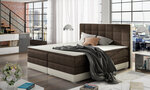 Кровать Damaso, 140х200 см, коричневая/кремовая
