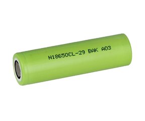 Aku BAK N18650CL 2900mAh - 8.25A hind ja info | Patareid | kaup24.ee