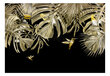 Fototapeedid Kuldsed linnud džunglis цена и информация | Fototapeedid | kaup24.ee