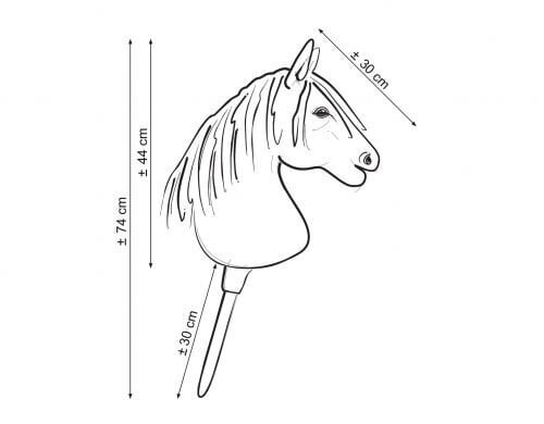 Suur hobune Hobby Horse Premium hind ja info | Arendavad mänguasjad | kaup24.ee