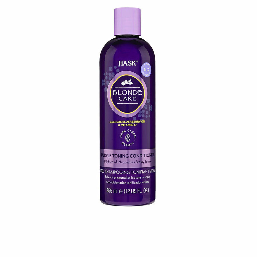 Värvi Neutraliseeriv Palsam Hask Blone Care Blondid juuksed (355 ml) hind ja info | Juuksepalsamid | kaup24.ee