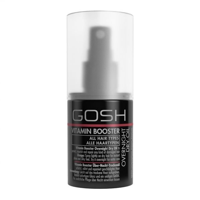 Juukseõli kuivadele juustele Gosh Vitamin Booster Overnight 75 ml hind ja info | Maskid, õlid, seerumid | kaup24.ee