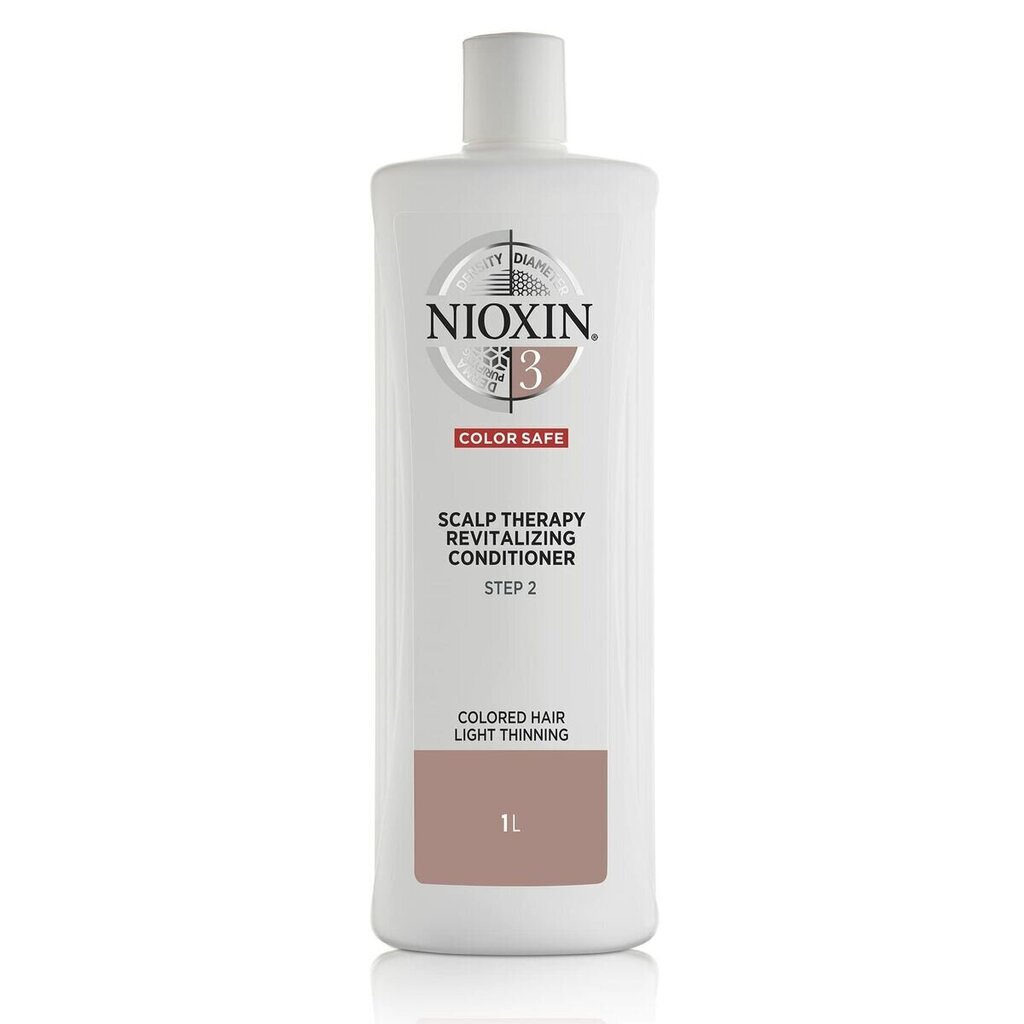 Värskendav palsam Nioxin System 3 Õhukesed juuksed (1 L) hind ja info | Juuksepalsamid | kaup24.ee