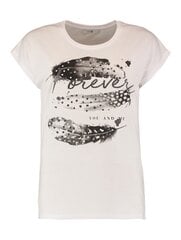 Женская футболка Hailys TONJA TS*02 4067218805793, белая цена и информация | Женские футболки | kaup24.ee