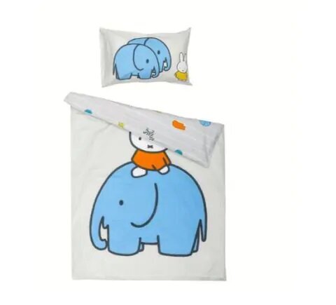 "Miffy" puuvillane 2-osaline voodipesu komplekt 100 x 135 cm hind ja info | Beebide ja laste voodipesu | kaup24.ee