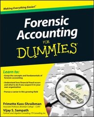 Forensic Accounting For Dummies цена и информация | Книги по экономике | kaup24.ee