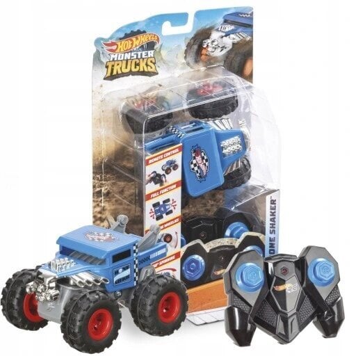 Hot Wheels Monster Truck Bone Shaker kaugjuhtimispuldiga auto hind ja info | Poiste mänguasjad | kaup24.ee
