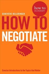 How To Negotiate hind ja info | Majandusalased raamatud | kaup24.ee