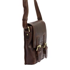 Мужская кожаная сумка через плечо Heino-2 цена и информация | Мужские сумки | kaup24.ee