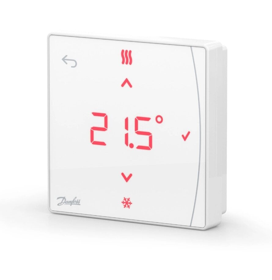 Juhtmevaba termostaat Danfoss Icon2™ 24V, Infrapuna anduriga цена и информация | Tarvikud kaminatele ja ahjudele | kaup24.ee