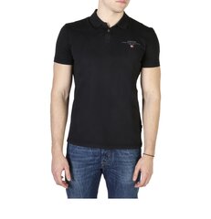 Рубашка-поло для мужчин Napapijr polo, чёрная цена и информация | Meeste T-särgid | kaup24.ee
