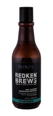 Охлаждающий шампунь для волос Redken Brews для мужчин 300 мл цена и информация | Шампуни | kaup24.ee