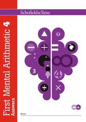 First Mental Arithmetic Answer Book 4, Bk. 4 Answers цена и информация | Книги для подростков и молодежи | kaup24.ee