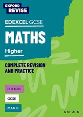 Oxford Revise: Edexcel GCSE Mathematics: Higher 1 hind ja info | Noortekirjandus | kaup24.ee