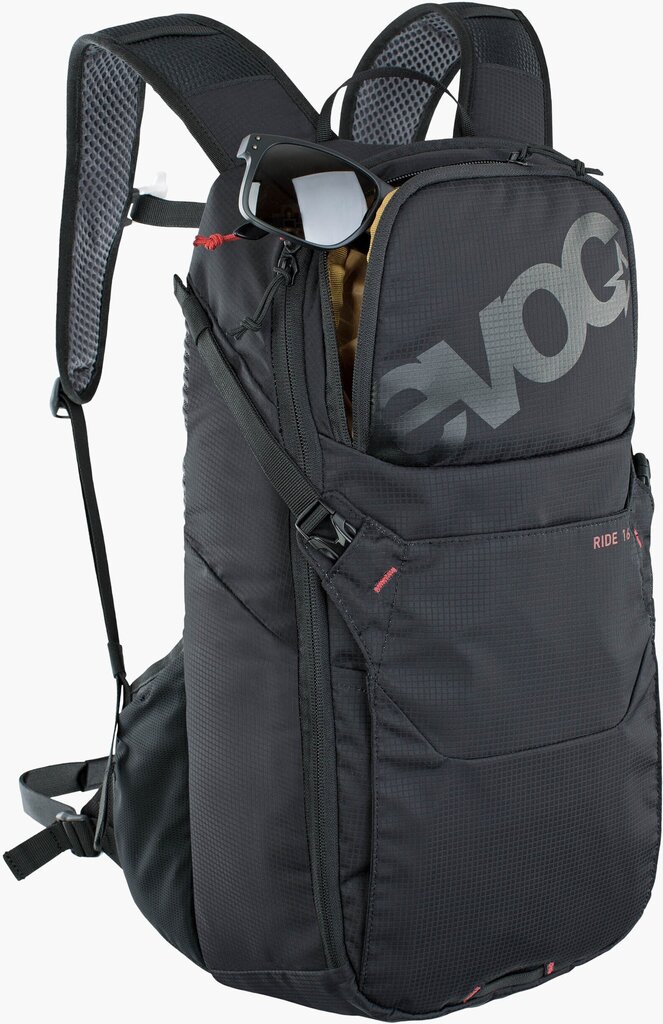 Ratturi seljakott Evoc Ride, 16 l, must hind ja info | Seljakotid jalgratturitele | kaup24.ee