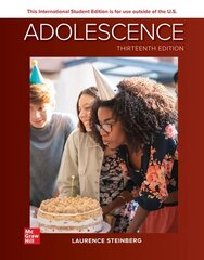 Adolescence ISE, 13th edition hind ja info | Ühiskonnateemalised raamatud | kaup24.ee