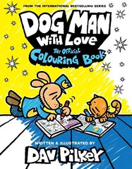Dog Man With Love: The Official Colouring Book hind ja info | Väikelaste raamatud | kaup24.ee