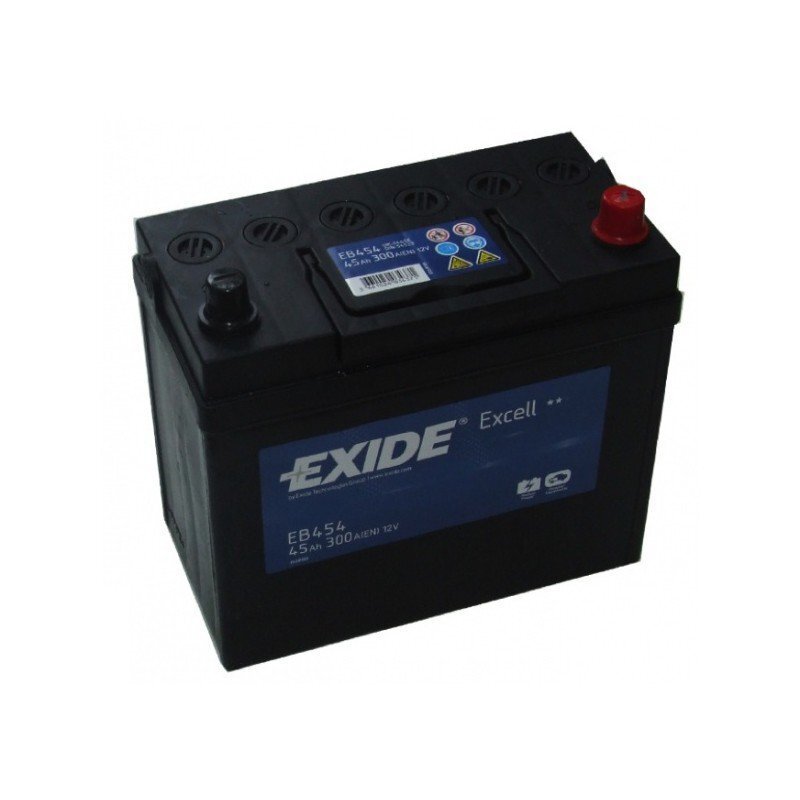 Aku EXIDE EB454 45 Ah 300 A hind ja info | Akud | kaup24.ee