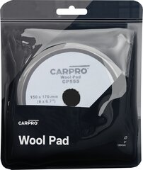 Меховой полировальный круг CarPRO Cutting Wool Pad, 130мм цена и информация | Механические инструменты | kaup24.ee