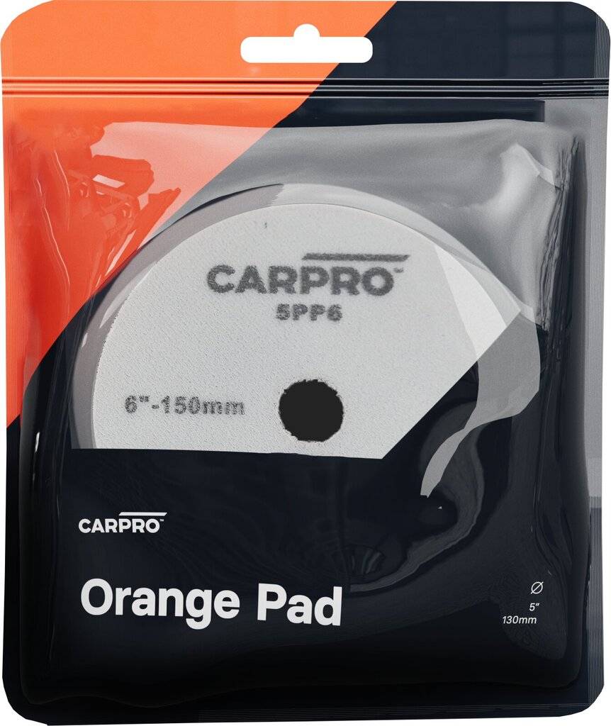 Poleerimisketas Carpro Polishing pad orange 130mm hind ja info | Käsitööriistad | kaup24.ee