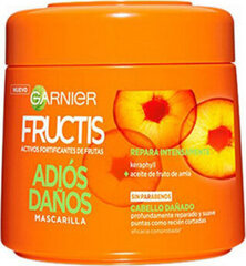 Маска для волос Garnier Restorative Hair Mask Adiós Daños Fructis 300 мл цена и информация | Маски, масла, сыворотки | kaup24.ee