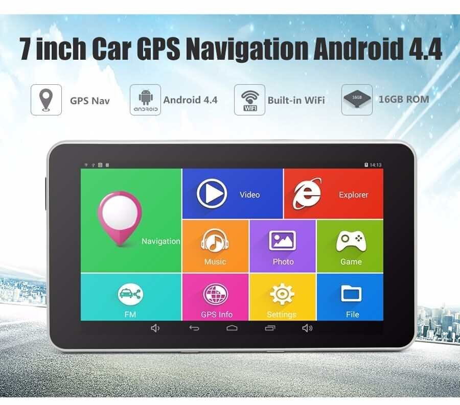 Navigatsioon Powermax PND720 1GB RAM / 16GB ROM Androidiga цена и информация | GPS seadmed | kaup24.ee