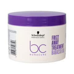Процедура против закручивания волос Schwarzkopf Frizz Away Bonacure (500 ml) цена и информация | Маски, масла, сыворотки | kaup24.ee