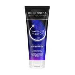 Taastav öömask John Frieda Overnight Miracles (100 ml) цена и информация | Маски, масла, сыворотки | kaup24.ee