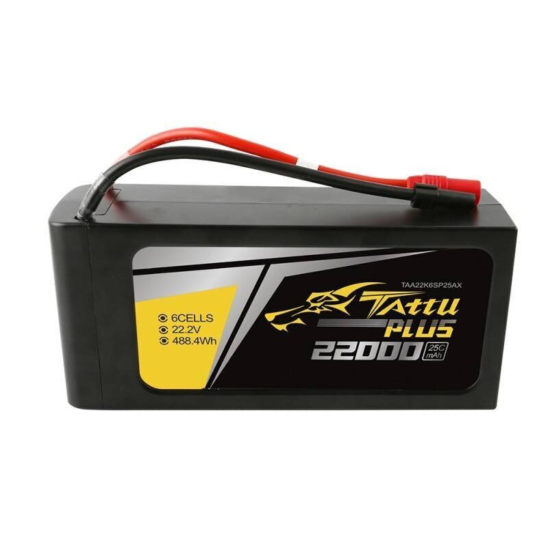 Aku Tattu Plus 22000mAh 22,2v 25c 6S1p AS150+XT150 hind ja info | Akud | kaup24.ee