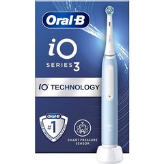 Oral-B iO3 Ice Blue цена и информация | Электрические зубные щетки | kaup24.ee