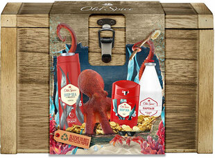 Kinkekomplekt Old Spice Deep Sea Treasure Chest hind ja info | Old Spice Kosmeetika, parfüümid | kaup24.ee