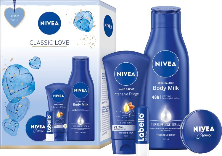 Kinkekomplekt Nivea Classic Love hind ja info | Dušigeelid, õlid | kaup24.ee