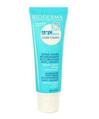 Toitev ja kaitsev näokreem Bioderma ABCDerm Cold-Cream 40 ml цена и информация | Косметика для мам и детей | kaup24.ee