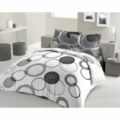 Voodiriiete komplekt Lovely Home Ringid Antratsiithall 200 x 200 cm hind ja info | Voodipesu | kaup24.ee