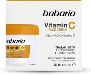 Näokreem C-vitamiin, Babaria, 125ml hind ja info | Näokreemid | kaup24.ee